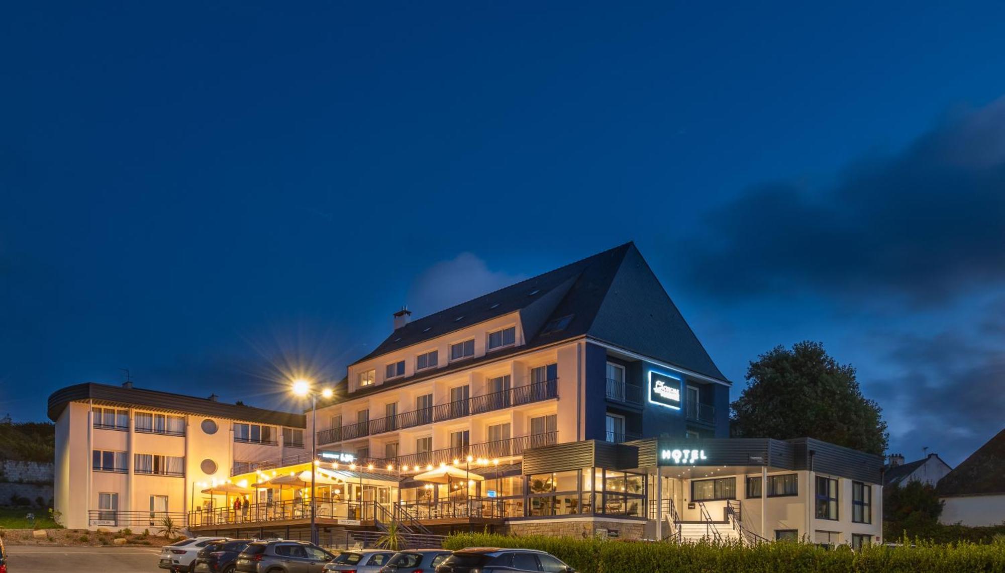 L'Escale Marine, The Originals Relais Hotel Crozon Exterior foto