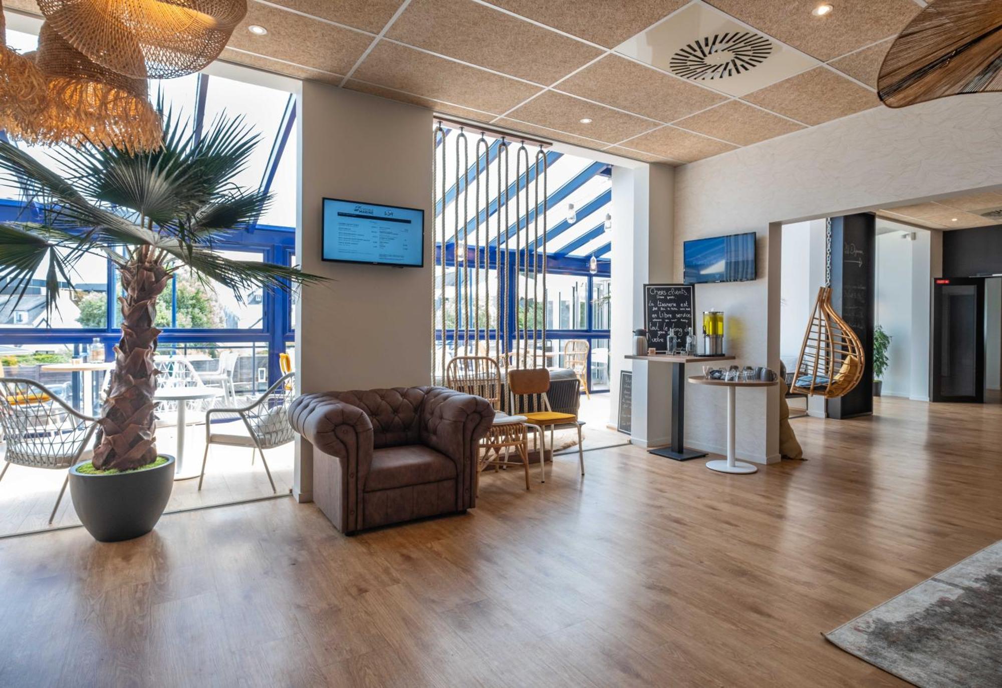 L'Escale Marine, The Originals Relais Hotel Crozon Exterior foto