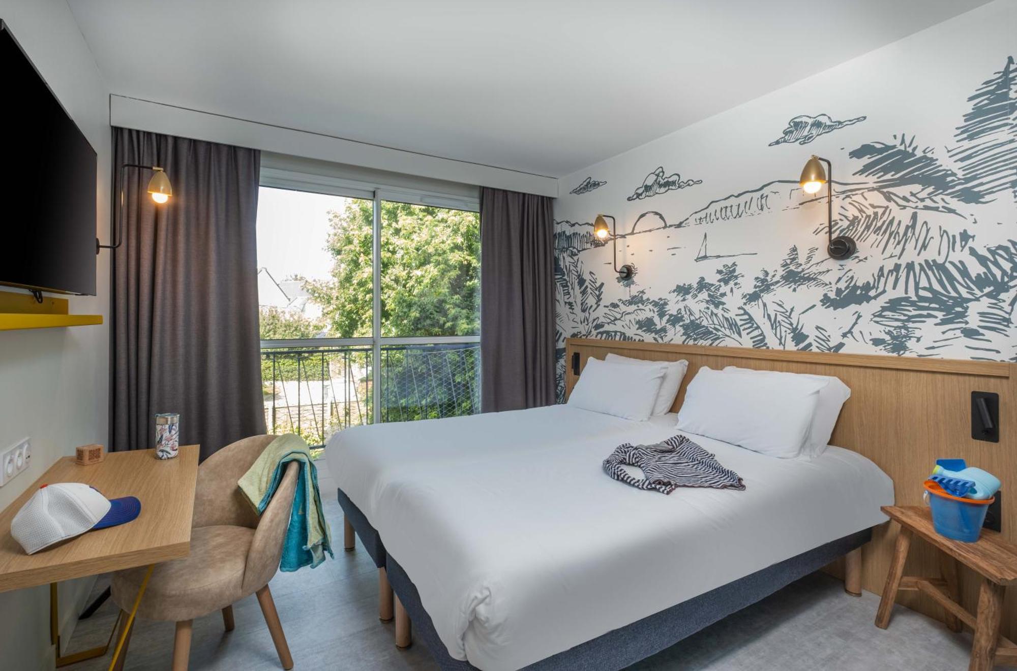 L'Escale Marine, The Originals Relais Hotel Crozon Exterior foto
