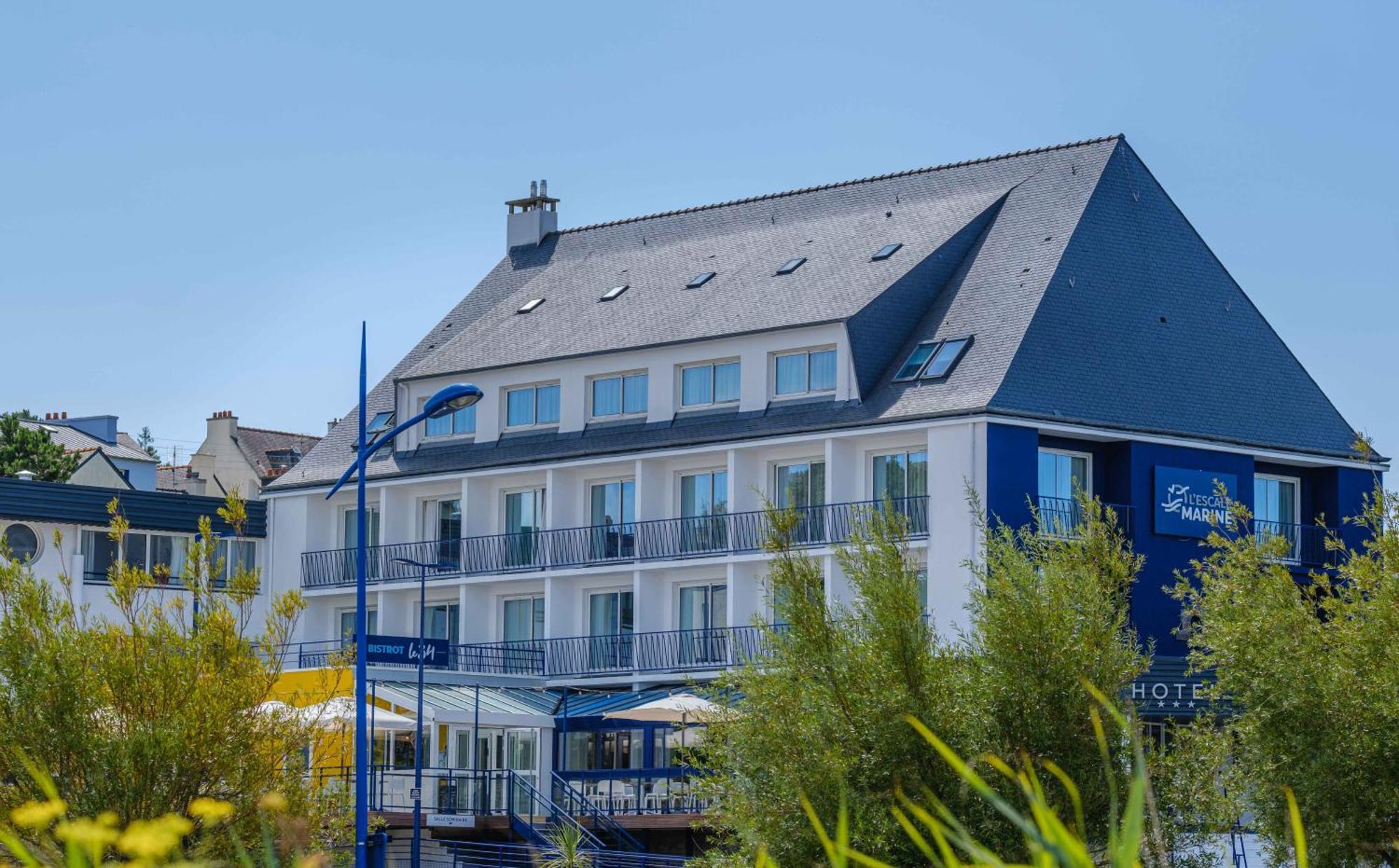 L'Escale Marine, The Originals Relais Hotel Crozon Exterior foto